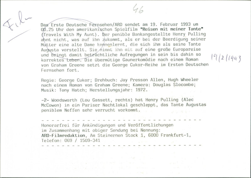 Travels With My Aunt - Vintage Photograph