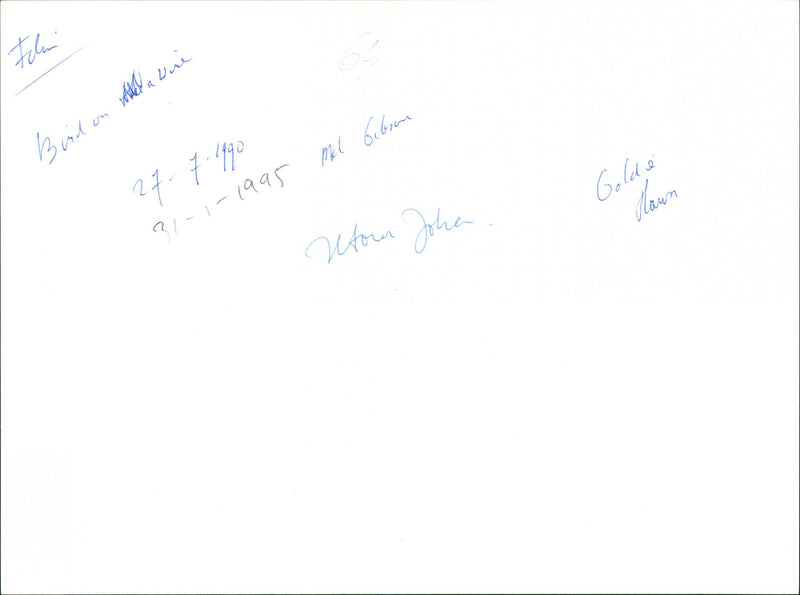 Bird on a Wire - Vintage Photograph