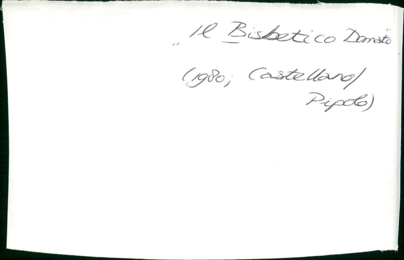 Il bisbetico domato - Vintage Photograph