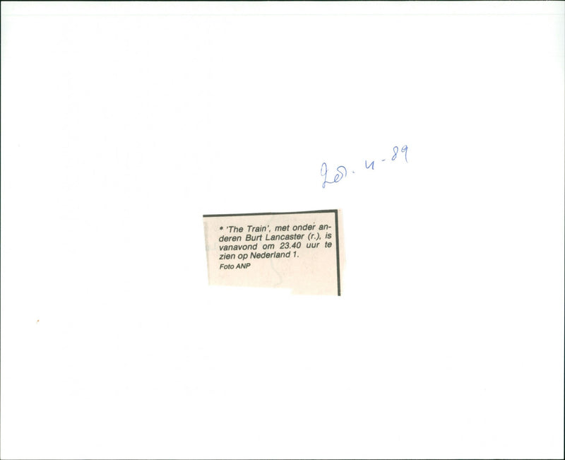 The Train - Vintage Photograph