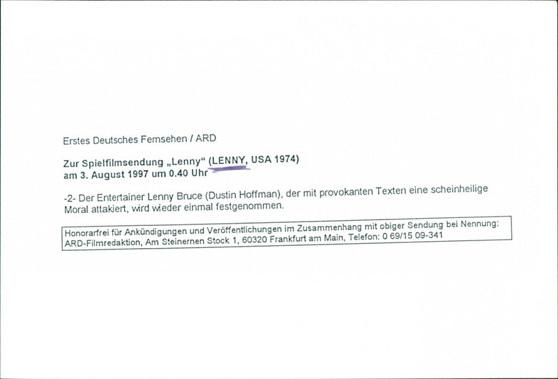 Lenny - Vintage Photograph