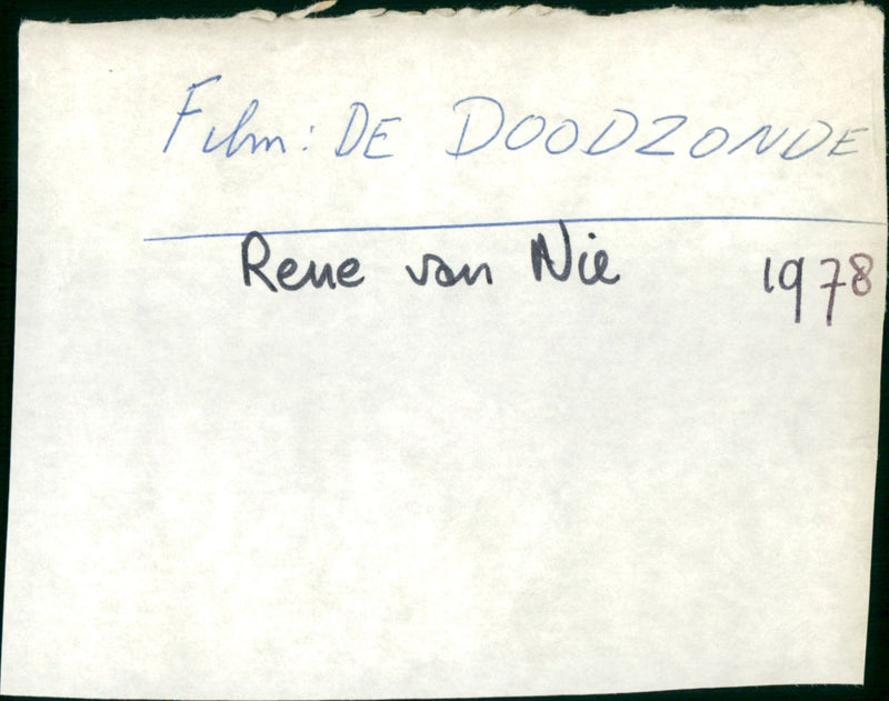 Doodzonde - Vintage Photograph