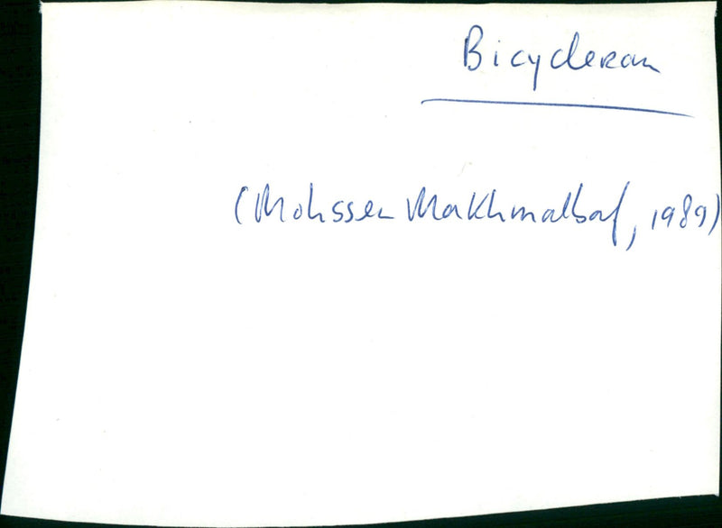Bicycleran - Vintage Photograph