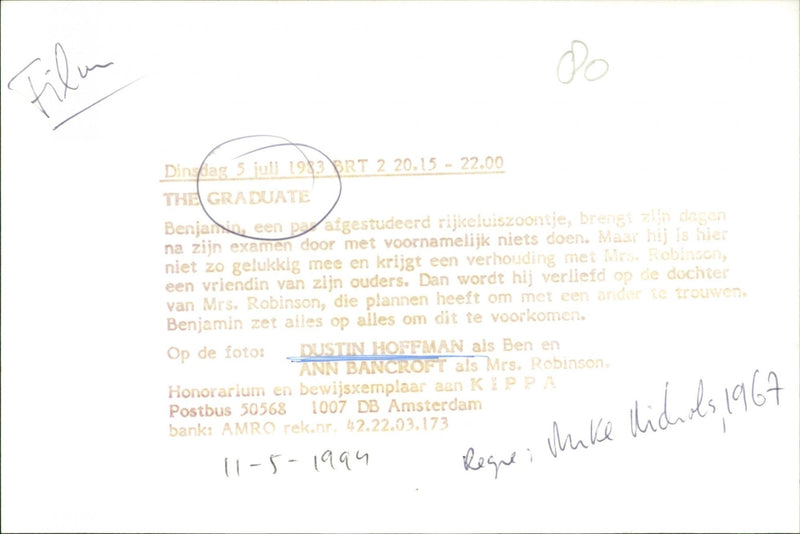 The graduate - Vintage Photograph