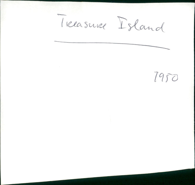 Treasure Island - Vintage Photograph