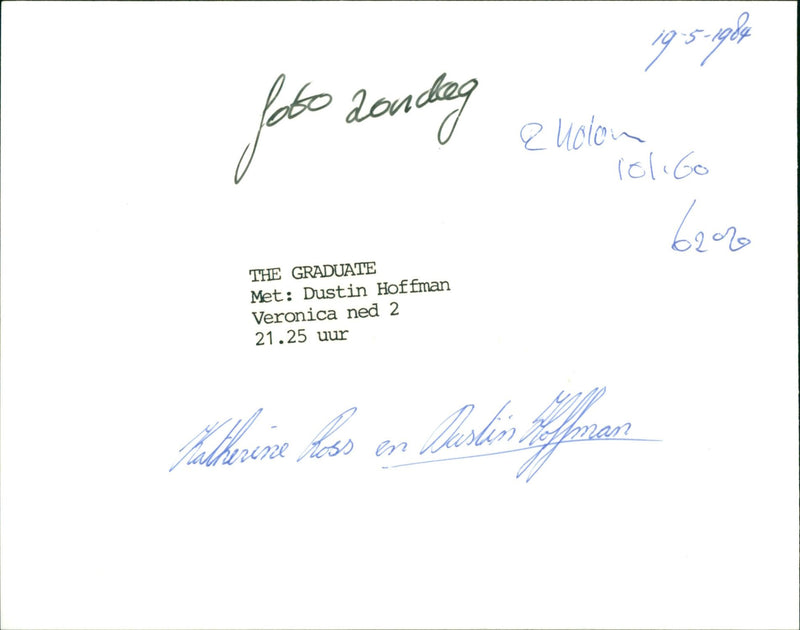 The Graduate - Vintage Photograph