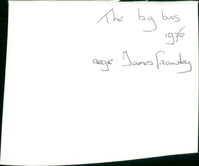 The Big Bus - Vintage Photograph