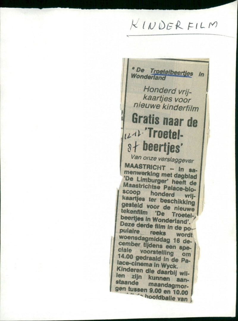 Troetelbeertjes - Vintage Photograph