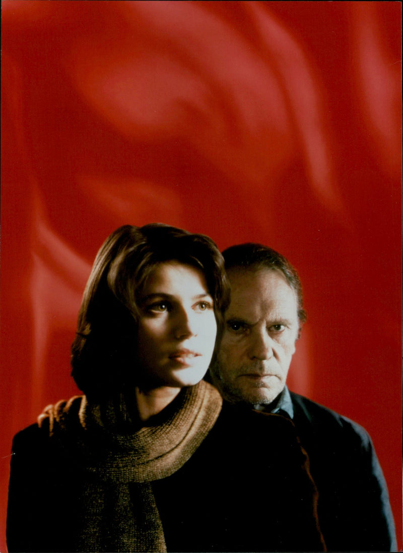 Irène Jacob and Jean-Louis Tritignant - Vintage Photograph