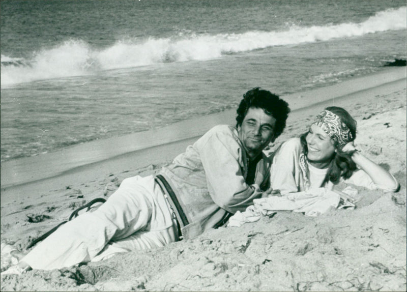 Griffin and phoenix - Vintage Photograph