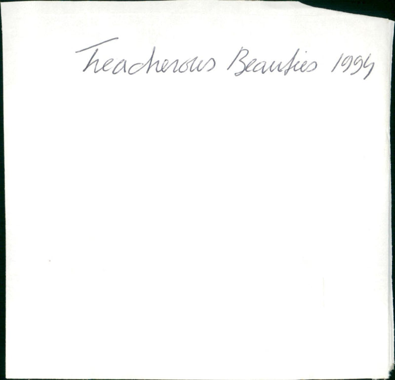 Treacherous Beauties - Vintage Photograph