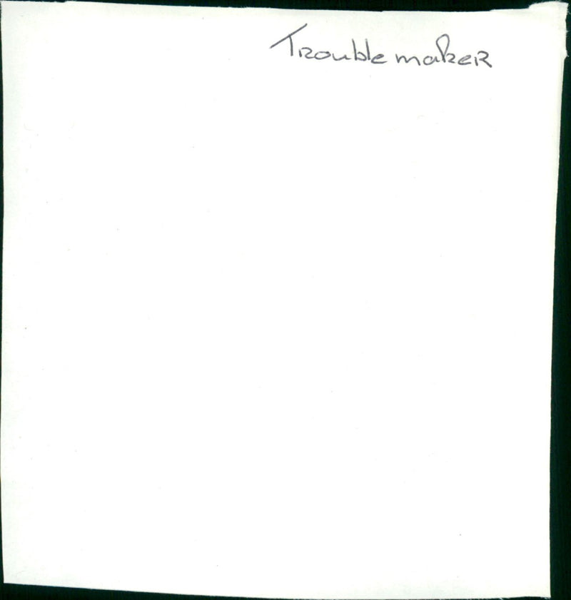 Trouble maker - Vintage Photograph