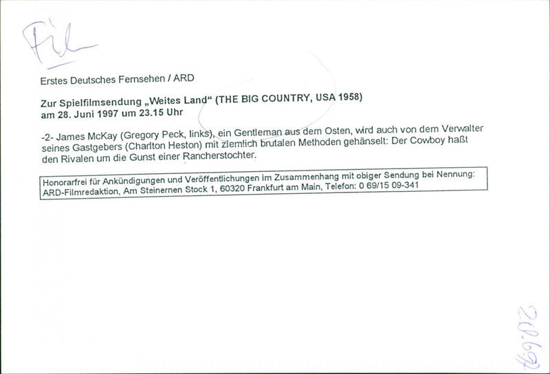 The Big Country - Vintage Photograph