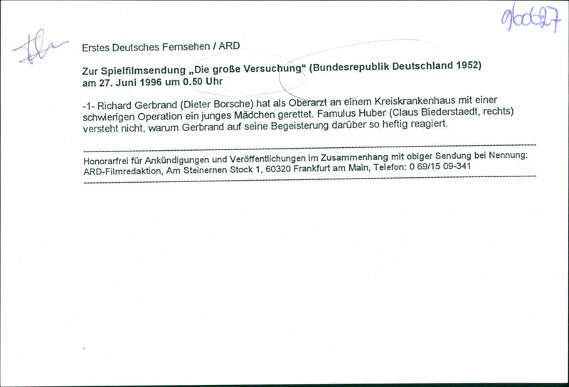 Die große Versuchung - Vintage Photograph