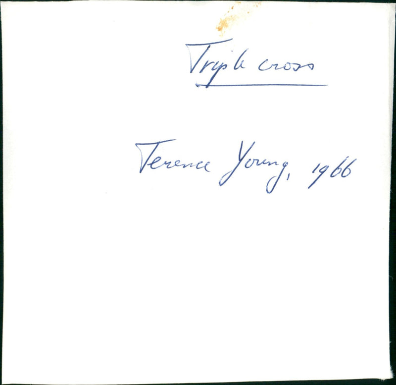 Triple Cross - Vintage Photograph