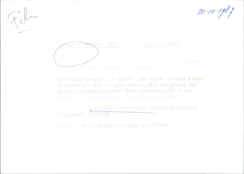 The Big Fix - Vintage Photograph