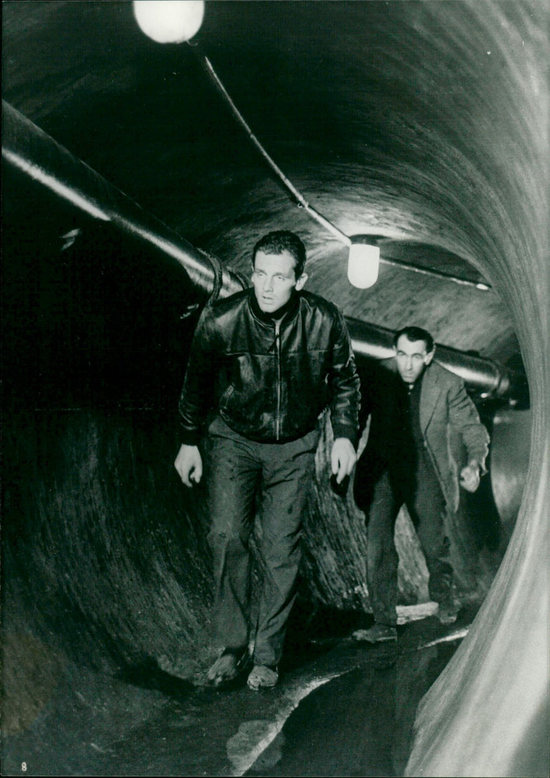 Philippe Leroy and Jean Keraudy - Le Trou - Vintage Photograph