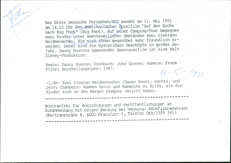 Bigfoot - Vintage Photograph