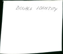 Double Identity - Vintage Photograph