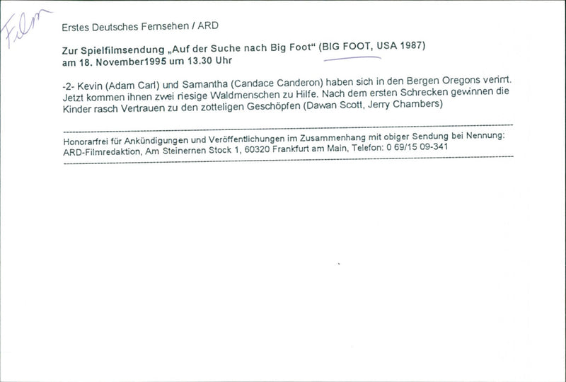 Bigfoot - Vintage Photograph