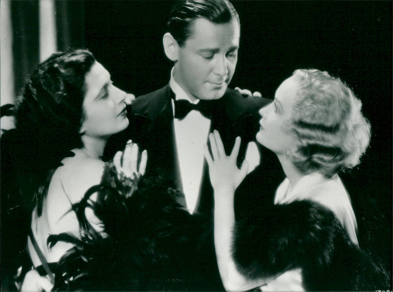 Kay Francis, Herbert Marshall and Miriam Hopkins - Vintage Photograph