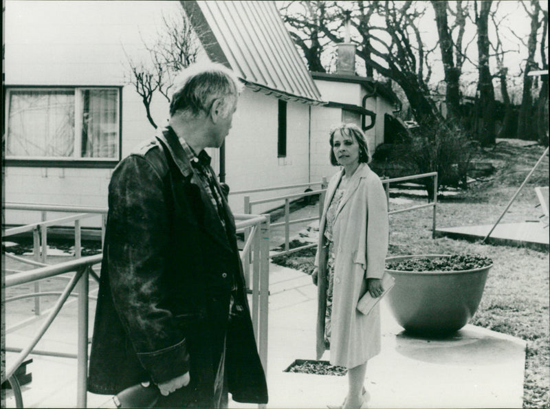 Die grünen Fensterläden - Vintage Photograph