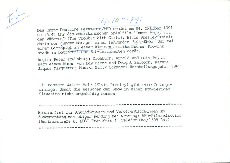 Elvis Presley - Vintage Photograph