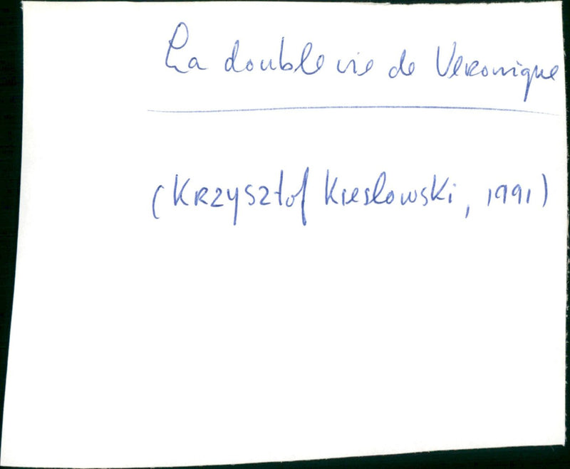 la double vie de véronique - Vintage Photograph