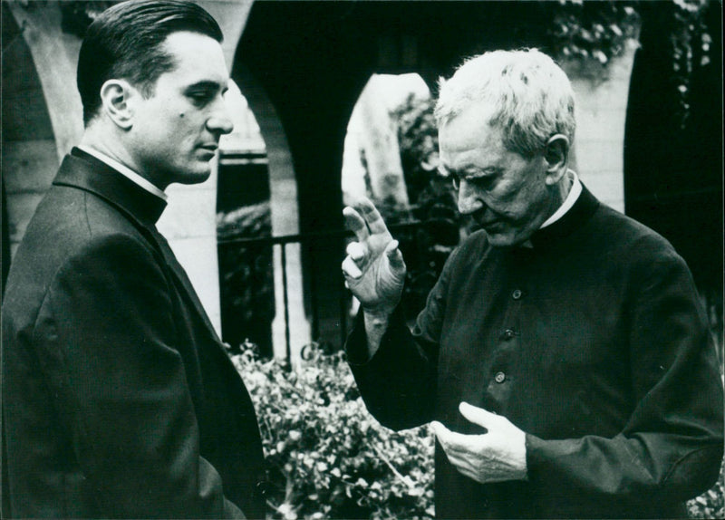 Robert De Niro and Burgess Meredith - Vintage Photograph