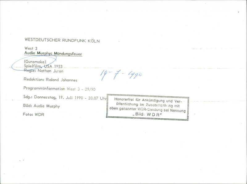 Gunsmoke - Vintage Photograph