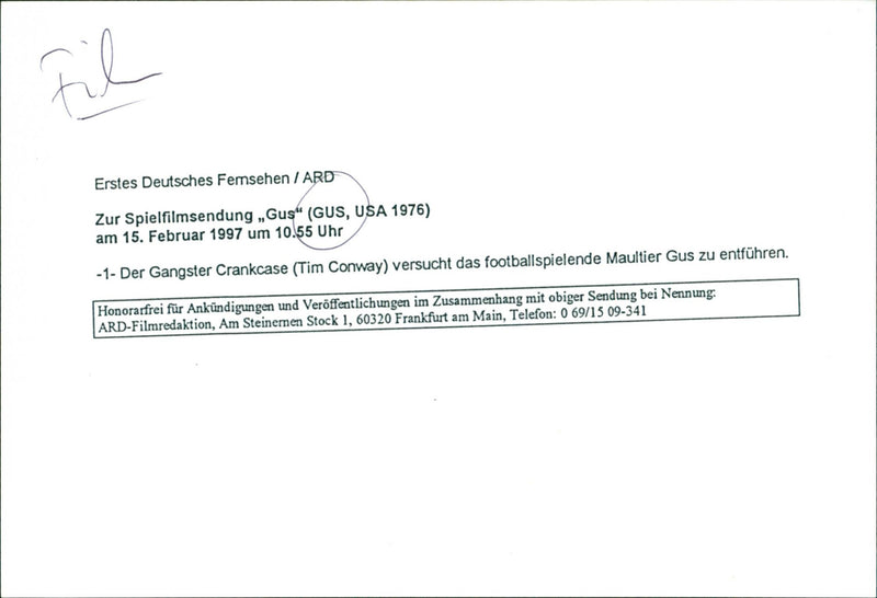 Gus - Vintage Photograph