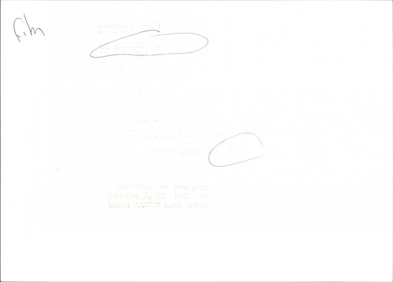 Le Doulos - Vintage Photograph