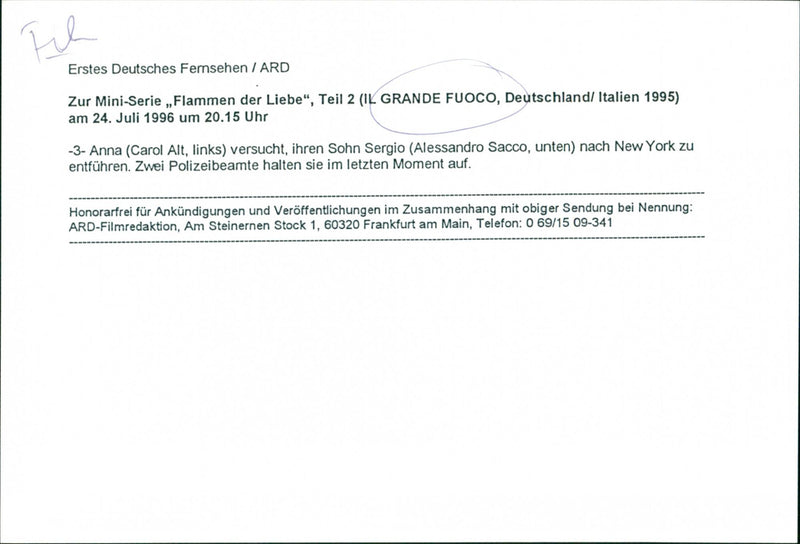 IL Grande Fuoco - Vintage Photograph