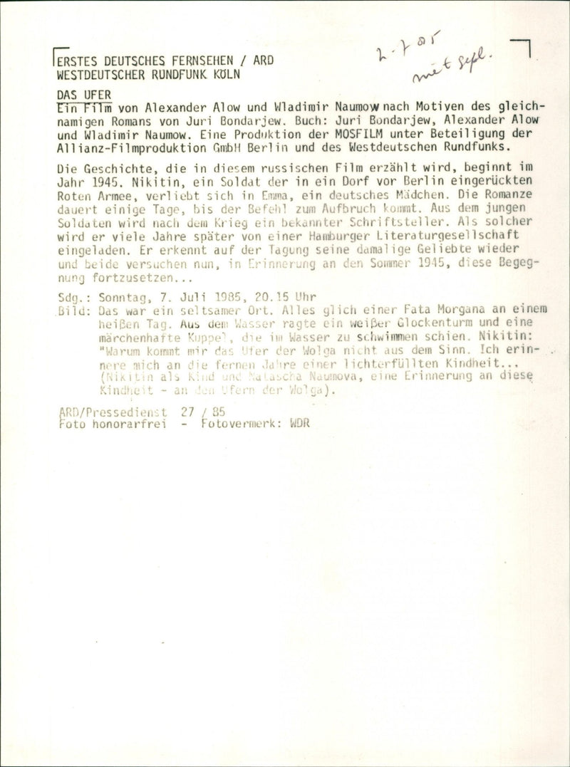 Das Ufer - Vintage Photograph