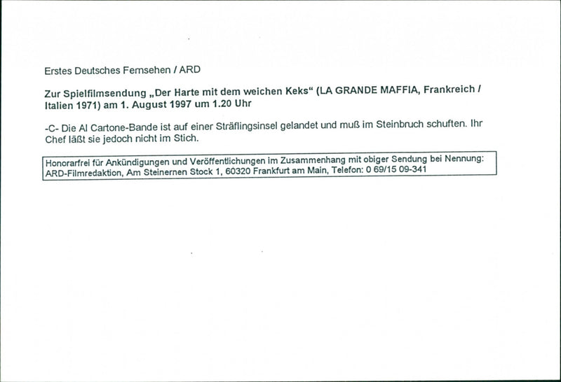 La Grande Maffia - Vintage Photograph