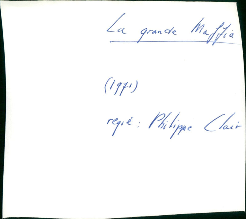 Le Grande Maffia - Vintage Photograph
