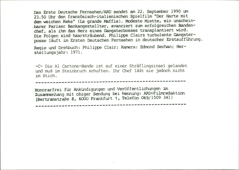 La Grande Maffia - Vintage Photograph