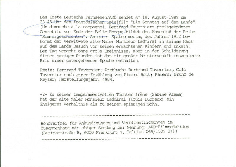 Un dimanche à la campagne - Vintage Photograph