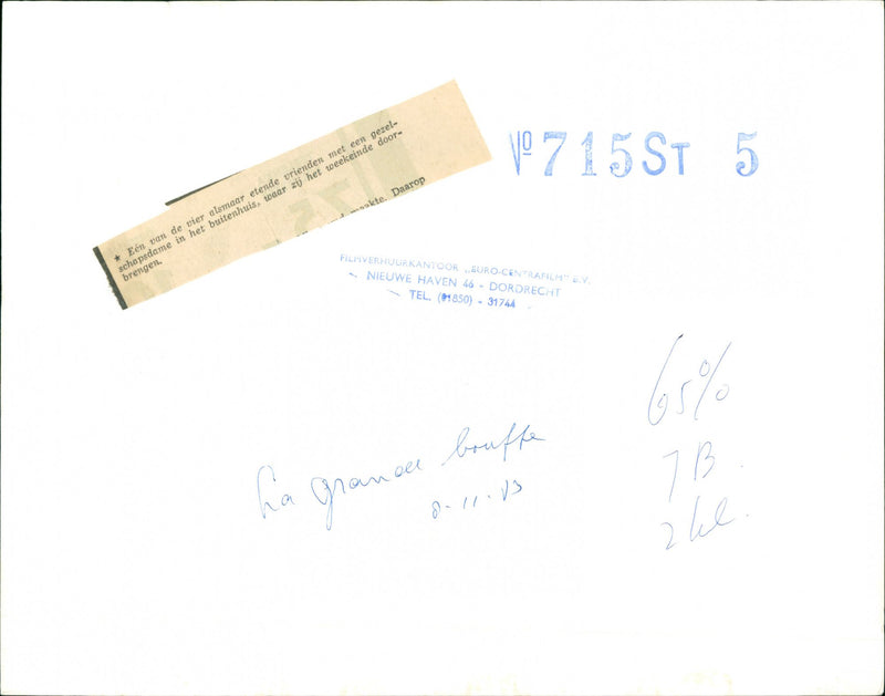 La Grande Bouffe - Vintage Photograph