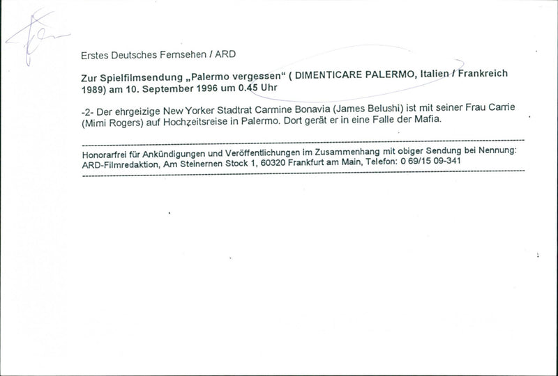 Dimenticare Palermo - Vintage Photograph