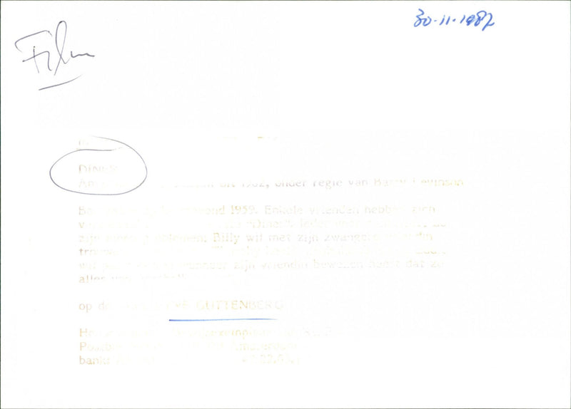 Diner - Vintage Photograph