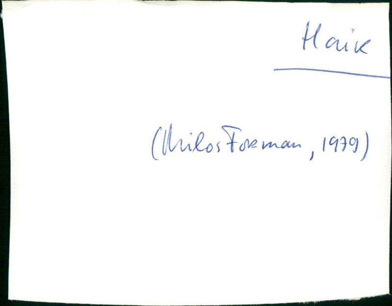 Hair - Vintage Photograph