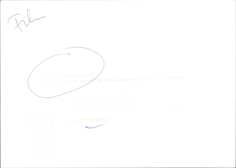 The Big Red One - Vintage Photograph