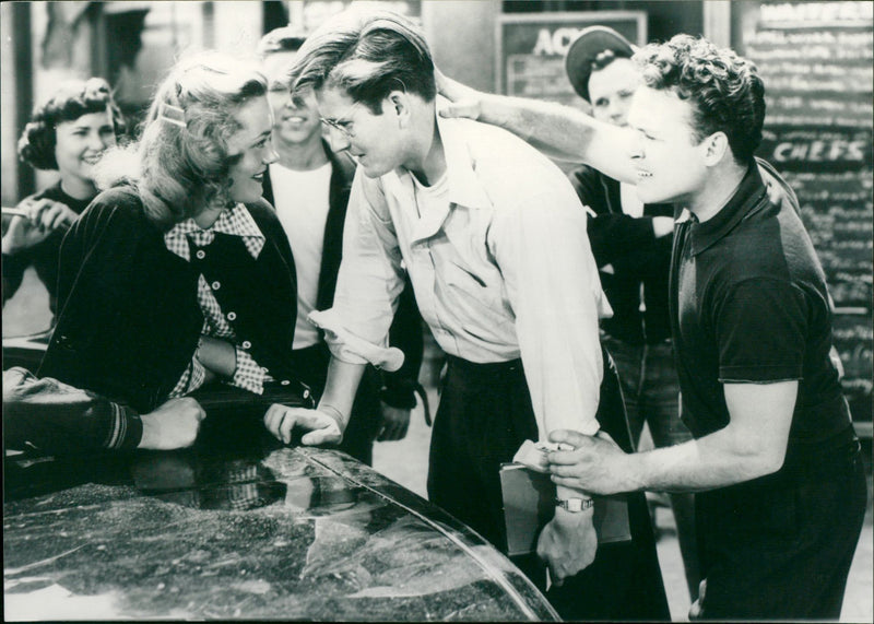 The Big Night - Vintage Photograph