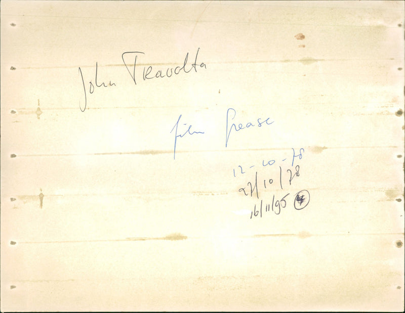 Grease - Vintage Photograph