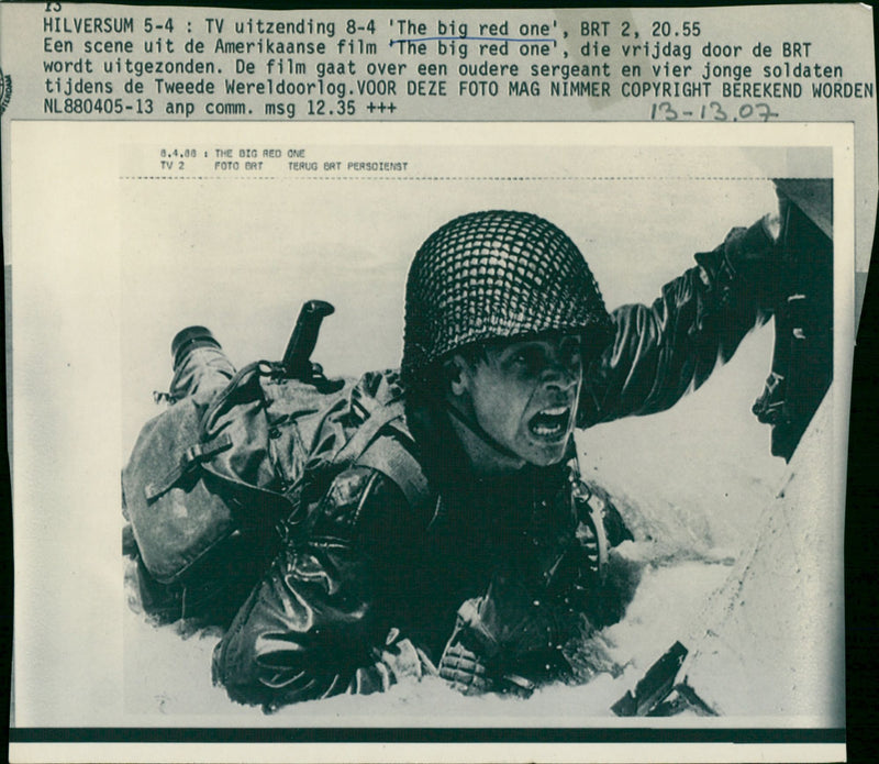 The Big Red One - Vintage Photograph