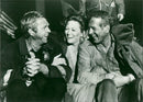 Steve McQueen, Faye Dunaway and Paul Newman - The Towering Inferno - Vintage Photograph