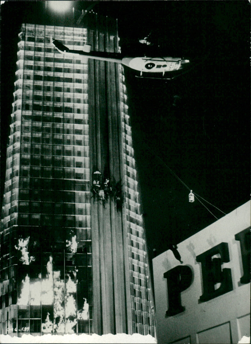 The Towering Inferno - Vintage Photograph