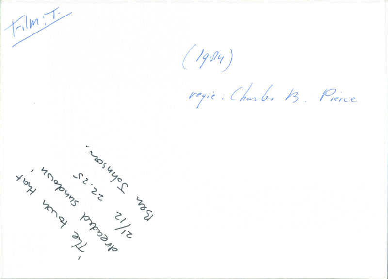 Ben Johnson - the Town That Dreaded Sundown - Vintage Photograph