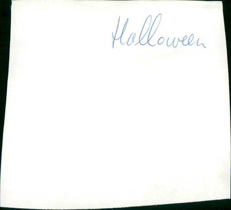 Halloween - Vintage Photograph